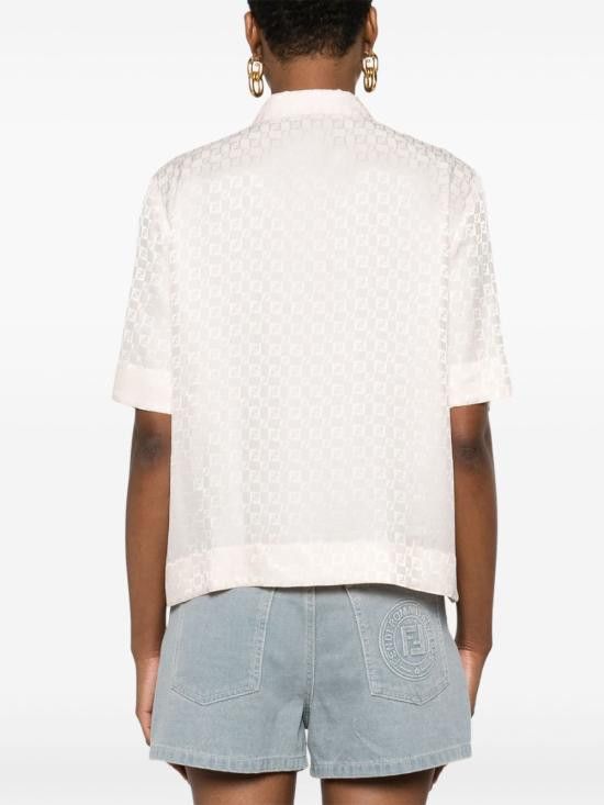 Fendi FENDI Women Shirts FS8254 AUQGF1RX0 Pink Size M / US 6-8 / IT 42-44 - 2 Thumbnail