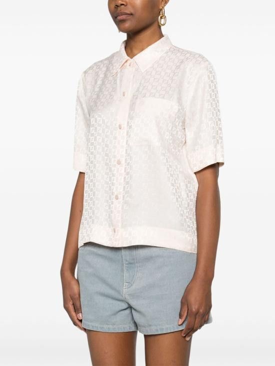 Fendi FENDI Women Shirts FS8254 AUQGF1RX0 Pink Size M / US 6-8 / IT 42-44 - 3 Thumbnail