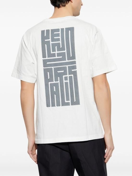 Kenzo KENZO Men T-Shirts FF55TS494 4SG02A White Size US L / EU 52-54 / 3 - 2 Thumbnail