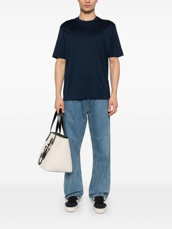 Emporio Armani EMPORIO ARMANI Men T-Shirts EM000787 AF12916FB224 Blue Size US XL / EU 56 / 4 - 2 Thumbnail