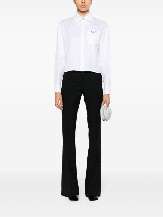 Versace VERSACE Women Shirts 1013765 1A096301W000 White Size S / US 4 / IT 40 - 5 Thumbnail
