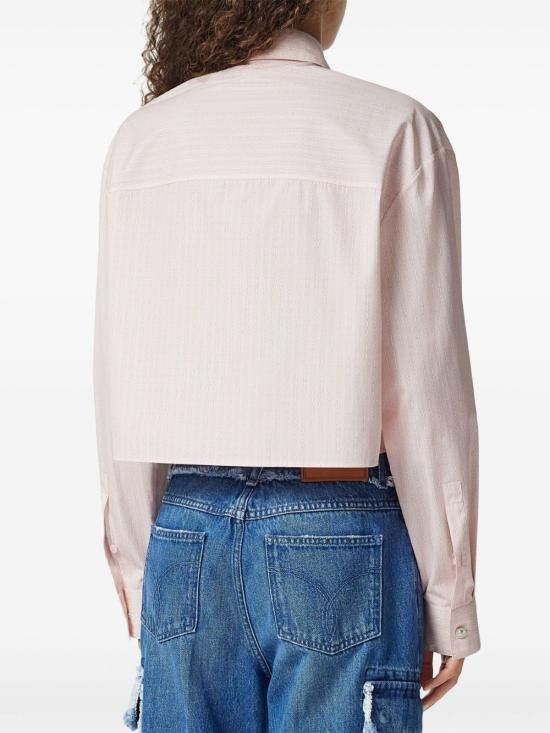 Versace VERSACE Women Shirts 1013765 1A136415PC60 Pink Size M / US 6-8 / IT 42-44 - 5 Thumbnail