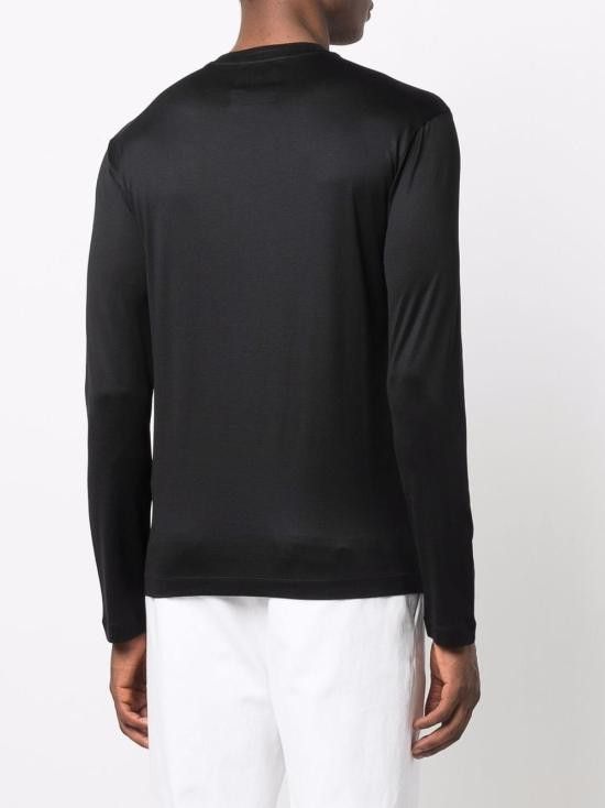 Emporio Armani EMPORIO ARMANI Men T-Shirts 8N1TE9 1JUVZ0999 Black Size US XL / EU 56 / 4 - 3 Thumbnail