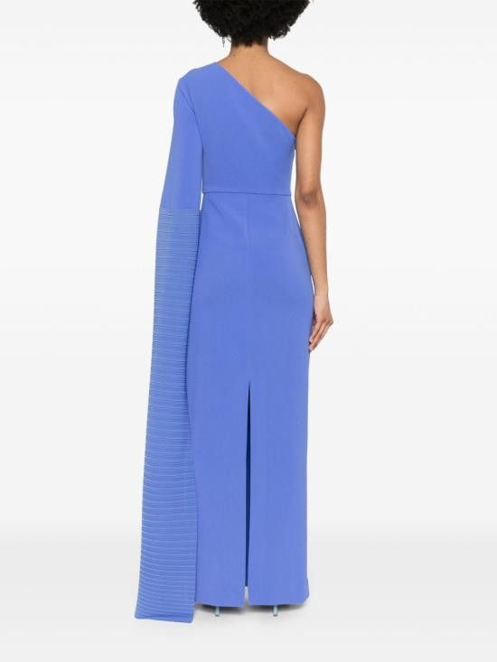 Solace London SOLACE LONDON Women Long Skirts OS43022 IRISBLUE Blue Size M / US 6-8 / IT 42-44 - 4 Thumbnail