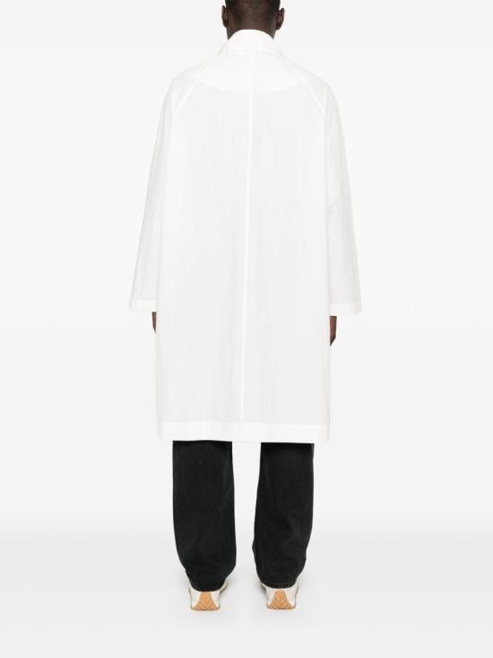 Studio Nicholson STUDIO NICHOLSON Women Coats NEVISSN 754PARCHMENT White Size S / US 4 / IT 40 - 3 Thumbnail