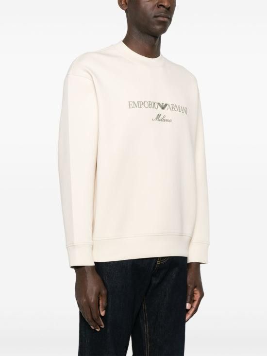 Emporio Armani EMPORIO ARMANI Men Hoodies EM001052 AF10013M1052 Beige Size US XL / EU 56 / 4 - 5 Thumbnail