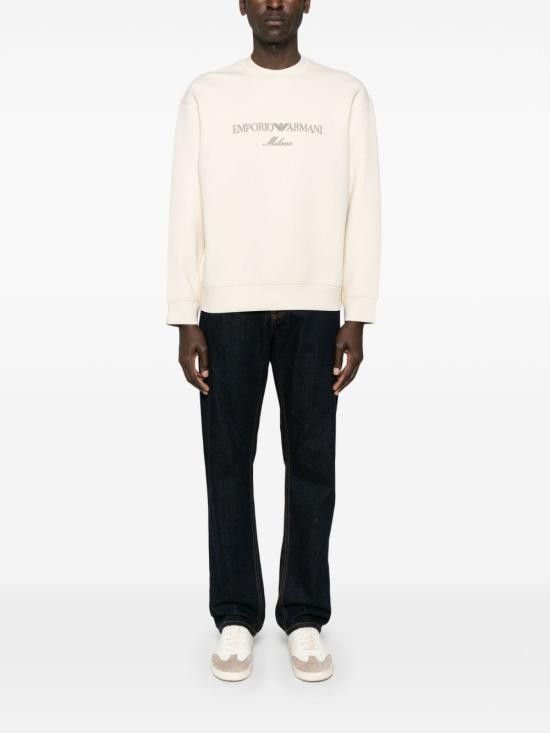 Emporio Armani EMPORIO ARMANI Men Hoodies EM001052 AF10013M1052 Beige Size US XL / EU 56 / 4 - 4 Thumbnail