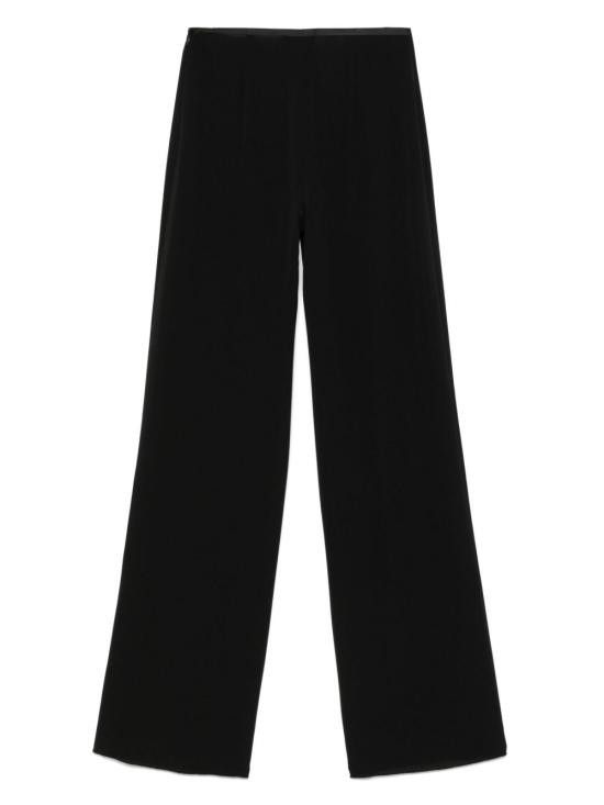 Emporio Armani EMPORIO ARMANI Women Straight Pants EW001145 AF12516UC001 Black Size 30" / US 8 / IT 44 - 2 Thumbnail