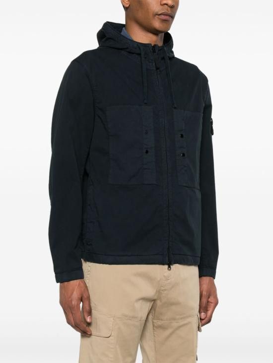 Stone Island STONE ISLAND Men Jacket K1S154100091 S0010V0020 Blue Size US L / EU 52-54 / 3 - 3 Thumbnail