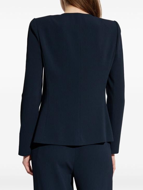 Emporio Armani EMPORIO ARMANI Women Jackets EW000850 AF12514UB115 Blue Size XL / US 12-14 / IT 48-50 - 4 Thumbnail