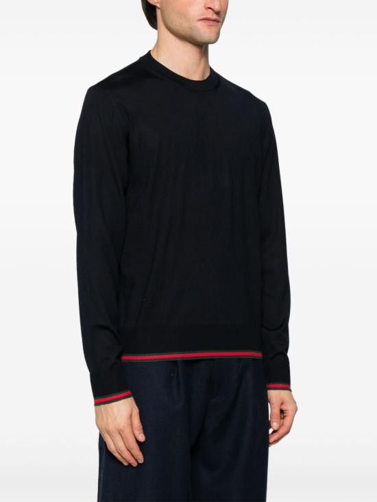 Gucci GUCCI Men Sweater 814531 XKEJ14060 Blue Size US S / EU 44-46 / 1 - 3 Thumbnail
