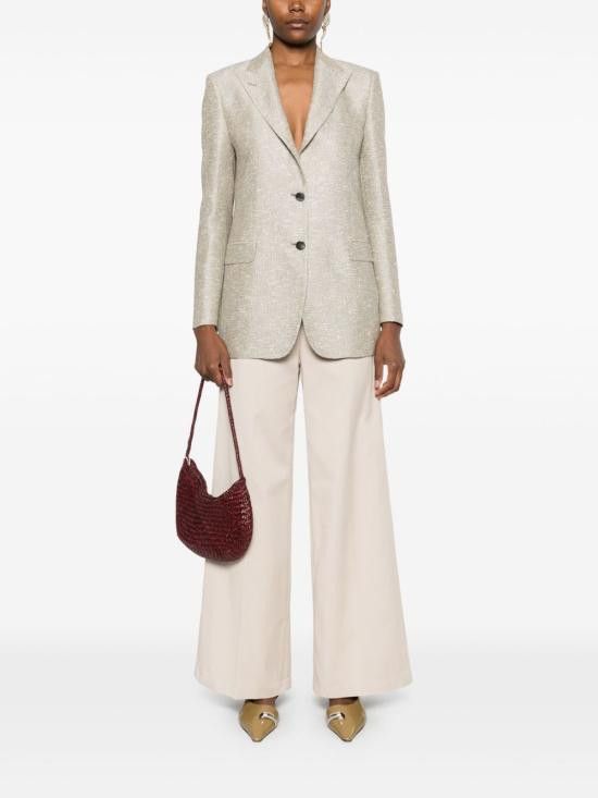 Tagliatore TAGLIATORE Women Jackets J BERTHA16B 160064T1292 Beige Size M / US 6-8 / IT 42-44 - 5 Thumbnail