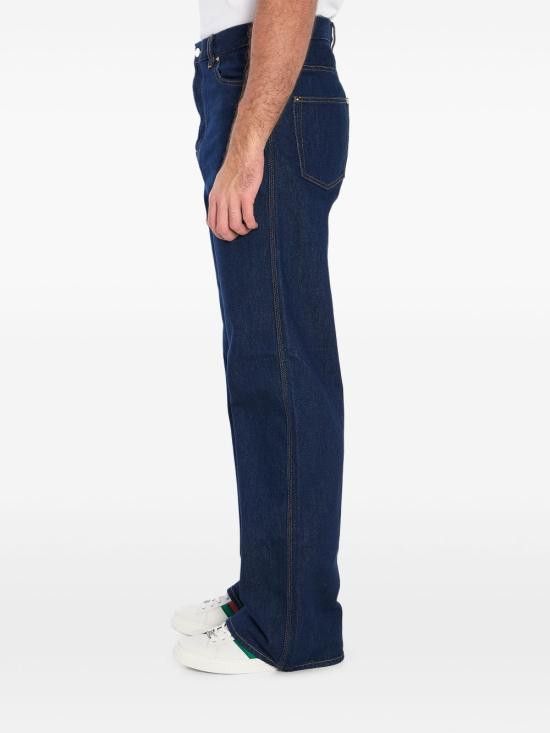 GUCCI Men Denim Pants 815629 XDC6V4759 Blue