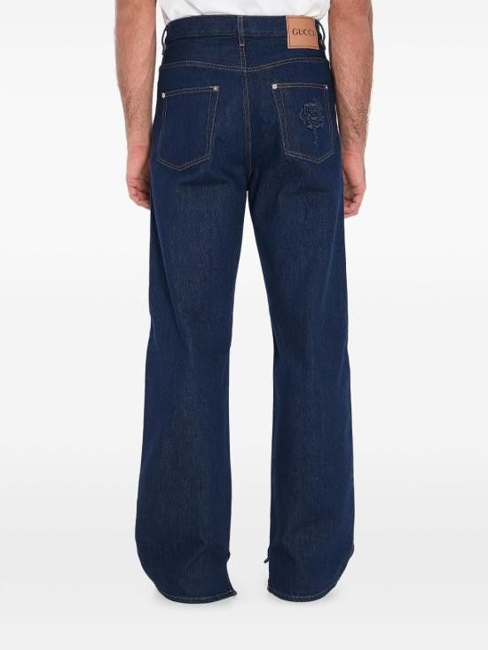 GUCCI Men Denim Pants 815629 XDC6V4759 Blue