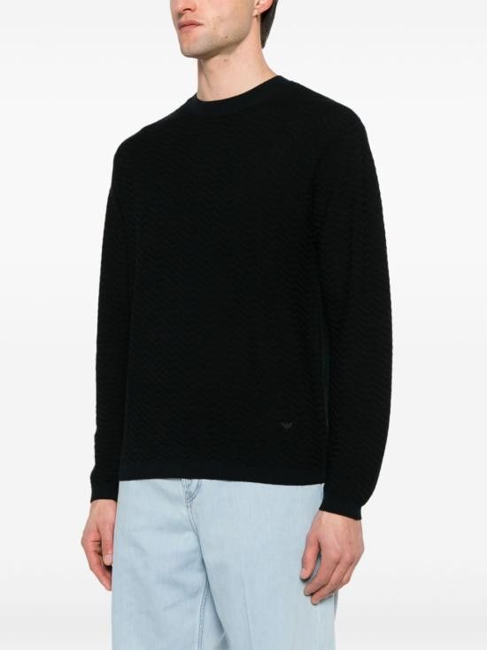 Emporio Armani EMPORIO ARMANI Men Sweater EM000864 AF13893FB166 Blue Size US L / EU 52-54 / 3 - 2 Thumbnail