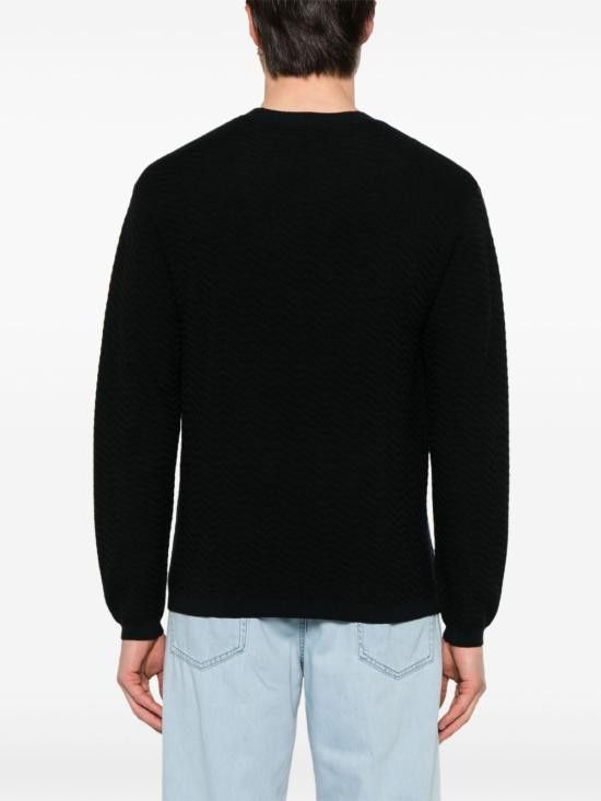 Emporio Armani EMPORIO ARMANI Men Sweater EM000864 AF13893FB166 Blue Size US XL / EU 56 / 4 - 4 Thumbnail