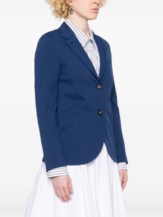Harris Wharf London HARRIS WHARF LONDON Women Jackets A2220PXL 352 Blue Size XL / US 12-14 / IT 48-50 - 4 Thumbnail