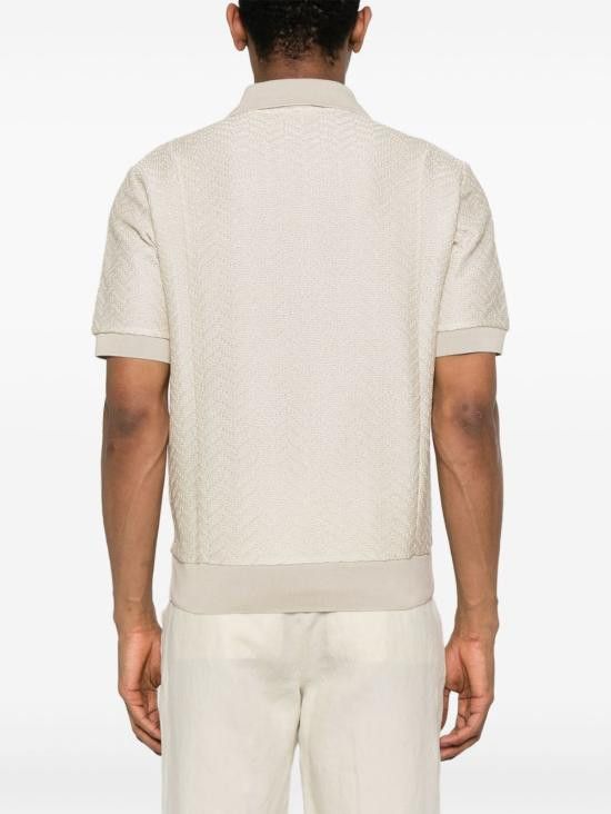Emporio Armani EMPORIO ARMANI Men Polo Shirts EM002079 AF15902F1008 Beige Size US XL / EU 56 / 4 - 4 Thumbnail