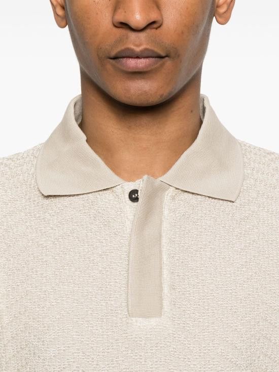 Emporio Armani EMPORIO ARMANI Men Polo Shirts EM002079 AF15902F1008 Beige Size US XL / EU 56 / 4 - 3 Thumbnail