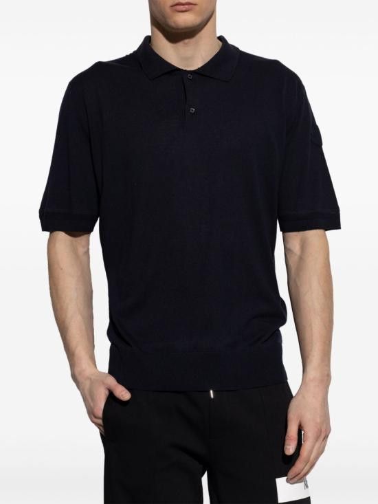 Moncler MONCLER Men Polo Shirts K10919A00004 M6752742 Blue Size US L / EU 52-54 / 3 - 4 Thumbnail