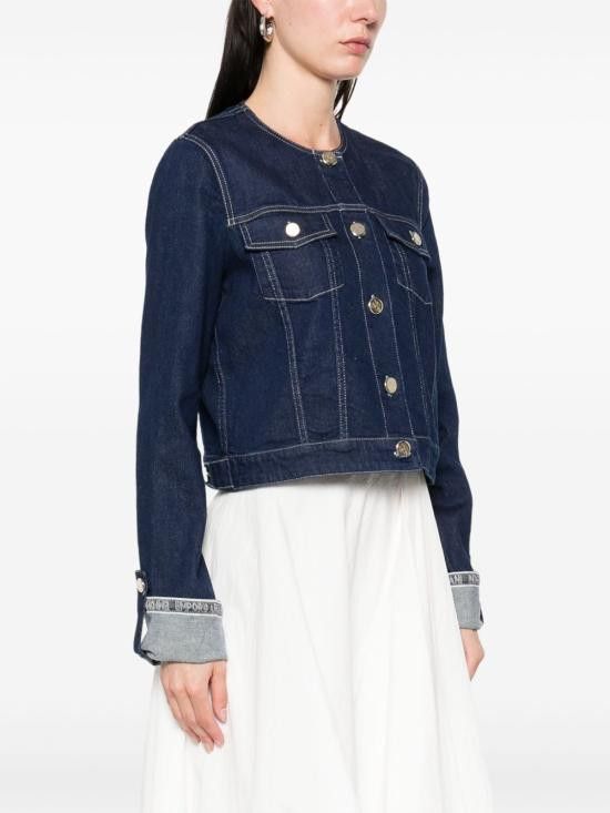 Emporio Armani EMPORIO ARMANI Women Jackets EW000753 AF12436MB001 Blue Size M / US 6-8 / IT 42-44 - 2 Thumbnail