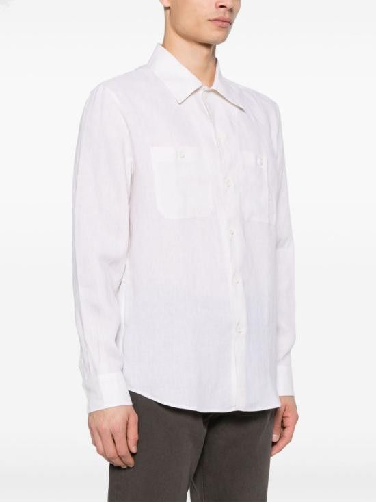 Brunello Cucinelli BRUNELLO CUCINELLI Men Long Tops MM6840658 C112 Beige Size US L / EU 52-54 / 3 - 2 Thumbnail