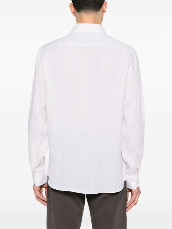 Brunello Cucinelli BRUNELLO CUCINELLI Men Long Tops MM6840658 C112 Beige Size US L / EU 52-54 / 3 - 3 Thumbnail