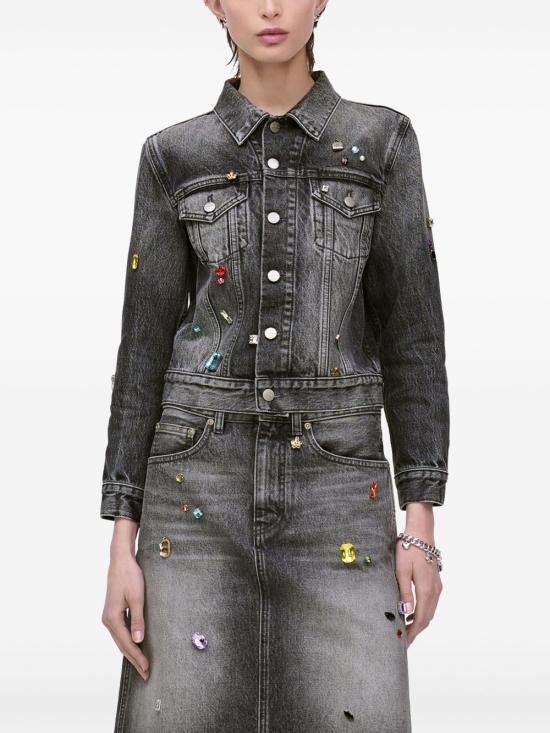 Marc Jacobs MARC JACOBS Women Jackets 2S5RJC015D02 011 Black Size S / US 4 / IT 40 - 4 Thumbnail