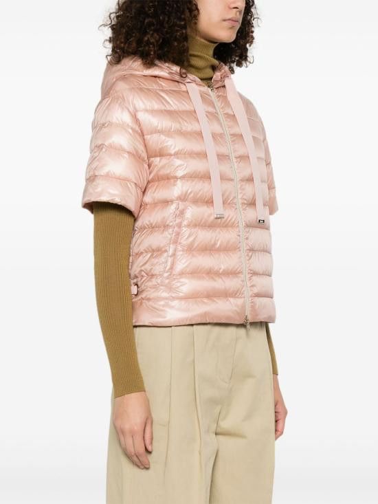 Herno HERNO Women Bubble Jackets PI001993D 12017Z4002 Pink Size L / US 10 / IT 46 - 2 Thumbnail