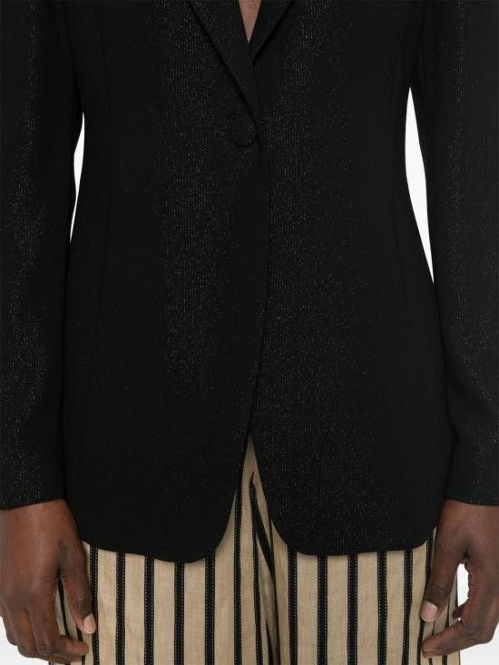 Emporio Armani EMPORIO ARMANI Women Jackets EW002206 AF12528UC001 Black Size XS / US 0-2 / IT 36-38 - 3 Thumbnail