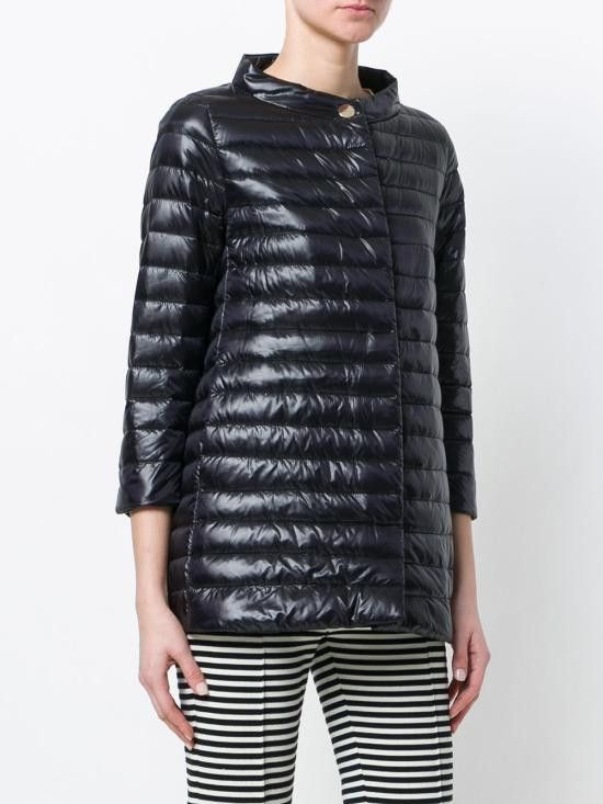 Herno HERNO Women Bubble Jackets PI0767DIC 120179300 Black Size S / US 4 / IT 40 - 3 Thumbnail