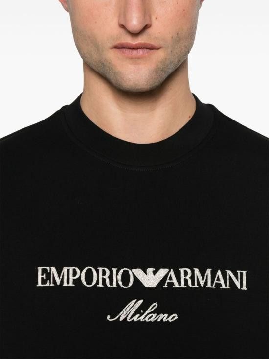 Emporio Armani EMPORIO ARMANI Men Hoodies EM001052 AF10013MC169 Black Size US XXL / EU 58 / 5 - 3 Thumbnail