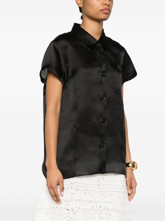 KHAITE KHAITE Women Shirts 23833002 200 Black Size L / US 10 / IT 46 - 2 Thumbnail