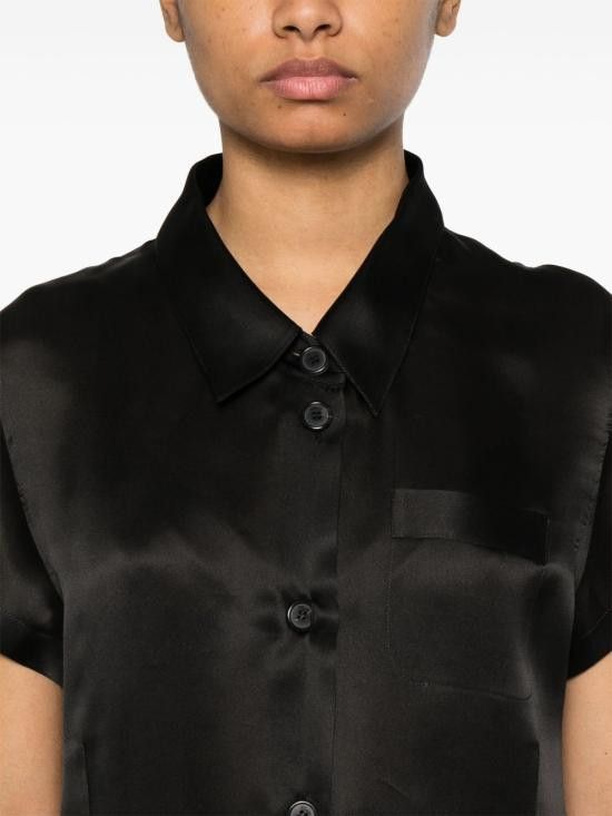 KHAITE KHAITE Women Shirts 23833002 200 Black Size M / US 6-8 / IT 42-44 - 4 Thumbnail