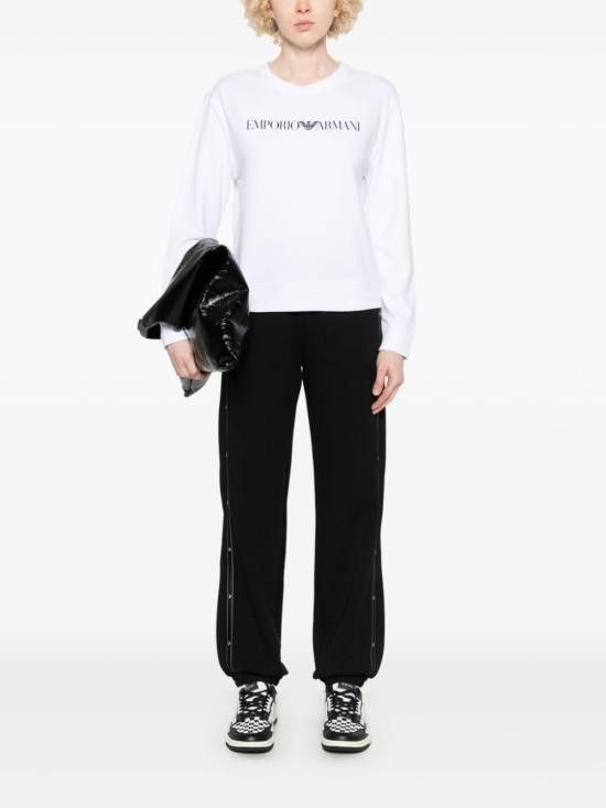 Emporio Armani EMPORIO ARMANI Women Hoodies 8N2M9E 2J49ZF109 White Size L / US 10 / IT 46 - 5 Thumbnail