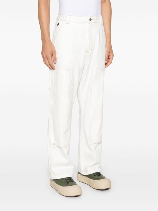 Icecream ICECREAM Men Straight Pants ICW001 ECRU Beige Size US 32 / EU 48 - 5 Thumbnail