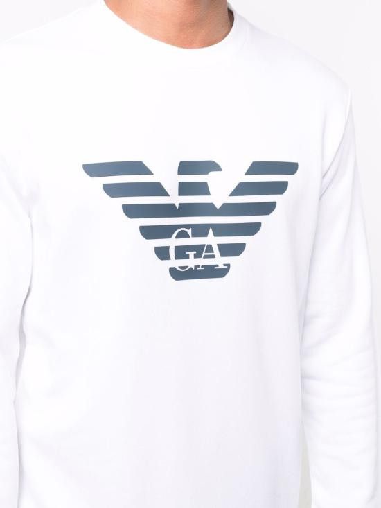Emporio Armani EMPORIO ARMANI Men Hoodies 8N1MR6 1JRIZF108 White Size US S / EU 44-46 / 1 - 2 Thumbnail