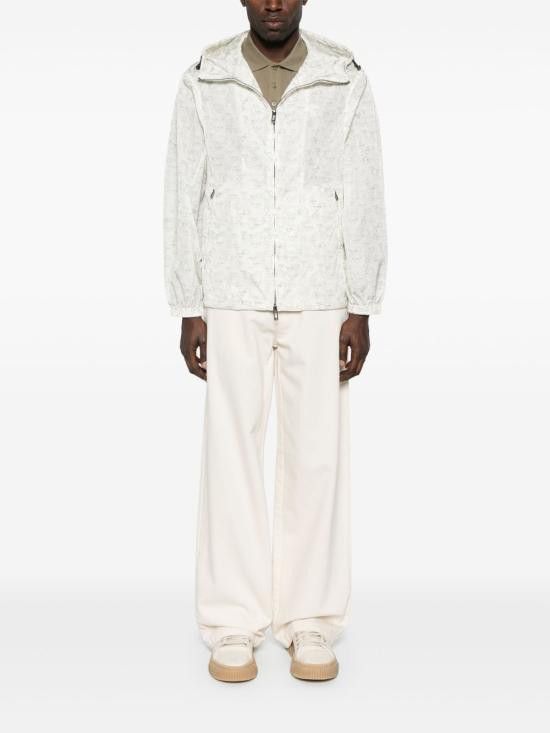 Emporio Armani EMPORIO ARMANI Men Straight Pants EM001673 AF15210U1109 White Size US 29 - 3 Thumbnail