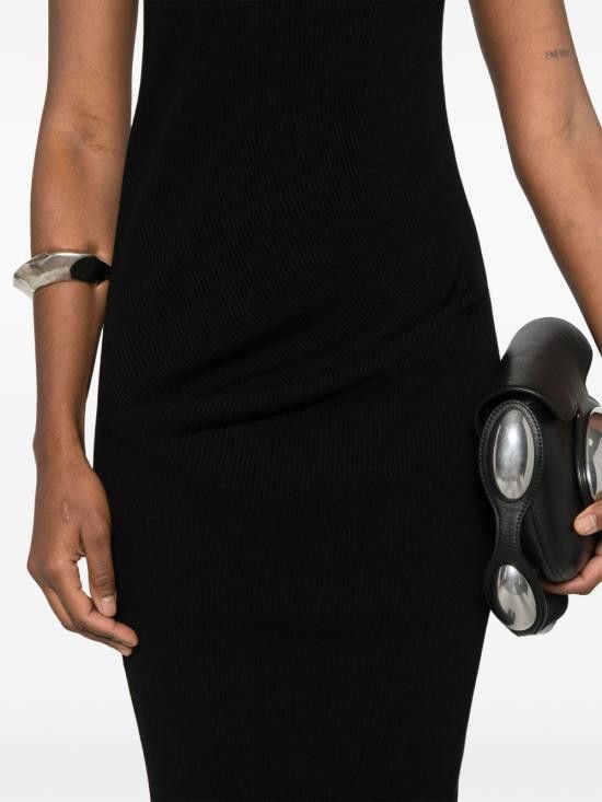 Rick Owens RICK OWENS Women Long Skirts RP01E7638 RIBVI09 Black Size S / US 4 / IT 40 - 3 Thumbnail
