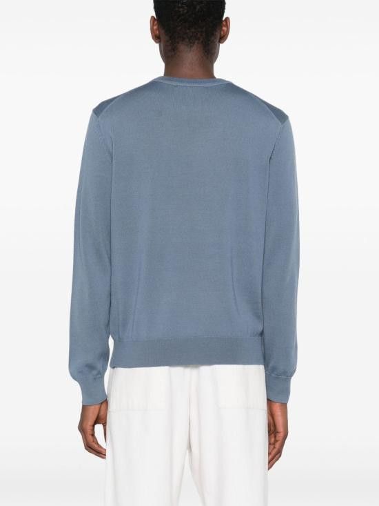 Maison Kitsune MAISON KITSUNE Men Sweater MM00815 KT10360075 Blue Size US S / EU 44-46 / 1 - 2 Thumbnail