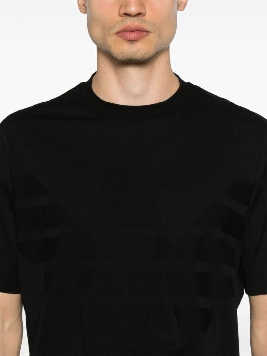 Emporio Armani EMPORIO ARMANI Men T-Shirts EM000943 AF10762FC158 Black Size US XXL / EU 58 / 5 - 4 Thumbnail