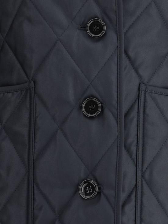 Burberry BURBERRY Women Jackets 8100658 A1177 Blue Size XL / US 12-14 / IT 48-50 - 3 Thumbnail