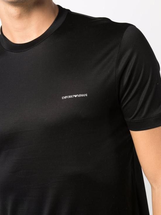 Emporio Armani EMPORIO ARMANI Men T-Shirts 8N1TD8 1JUVZ0999 Black Size US XL / EU 56 / 4 - 4 Thumbnail