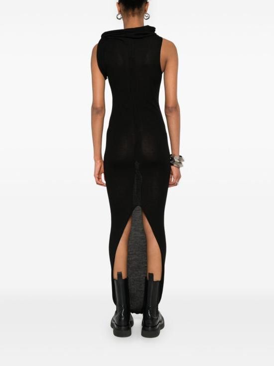 Rick Owens RICK OWENS Women Long Skirts RP01E7603 M09 Black Size L / US 10 / IT 46 - 5 Thumbnail