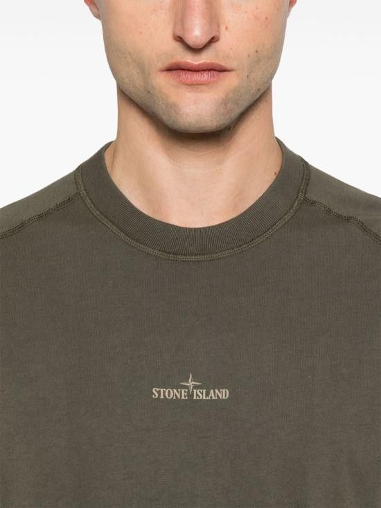 Stone Island STONE ISLAND Men T-Shirts K1S152100020 S0080V0054 Green Size US S / EU 44-46 / 1 - 3 Thumbnail