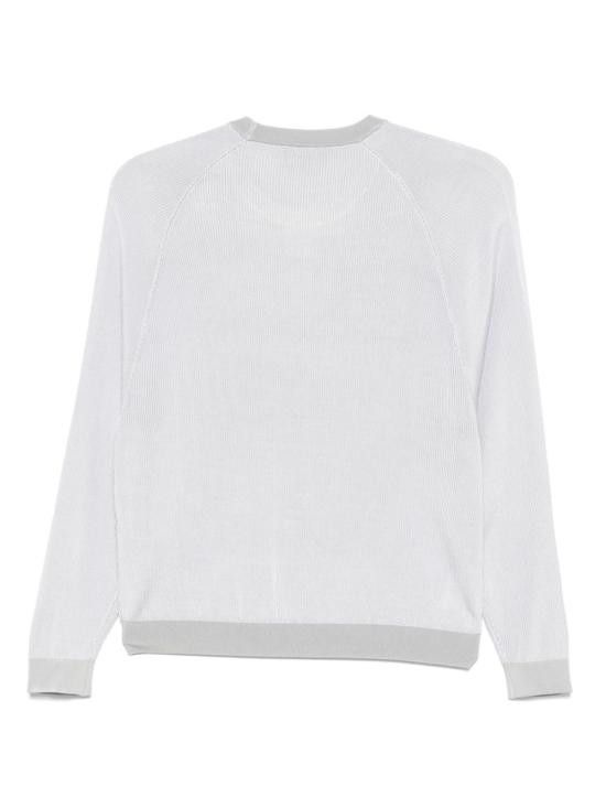 Emporio Armani EMPORIO ARMANI Women Sweater EW000954 AF15111M0001 White Size S / US 4 / IT 40 - 2 Thumbnail