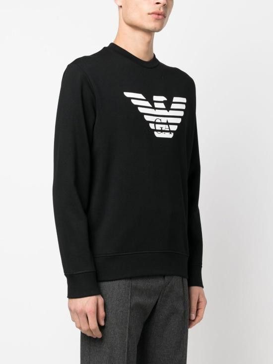 Emporio Armani EMPORIO ARMANI Men Hoodies 8N1MR6 1JRIZF008 Black Size US XL / EU 56 / 4 - 4 Thumbnail
