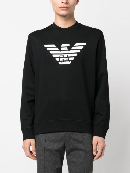 Emporio Armani EMPORIO ARMANI Men Hoodies 8N1MR6 1JRIZF008 Black Size US XXL / EU 58 / 5 - 5 Thumbnail