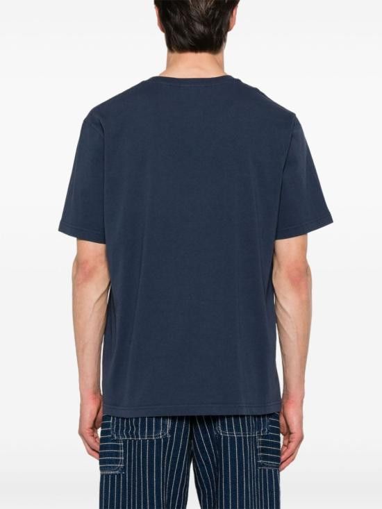 Maison Kitsune MAISON KITSUNE Men T-Shirts MM00125 KJ0008P476 Blue Size US S / EU 44-46 / 1 - 3 Thumbnail