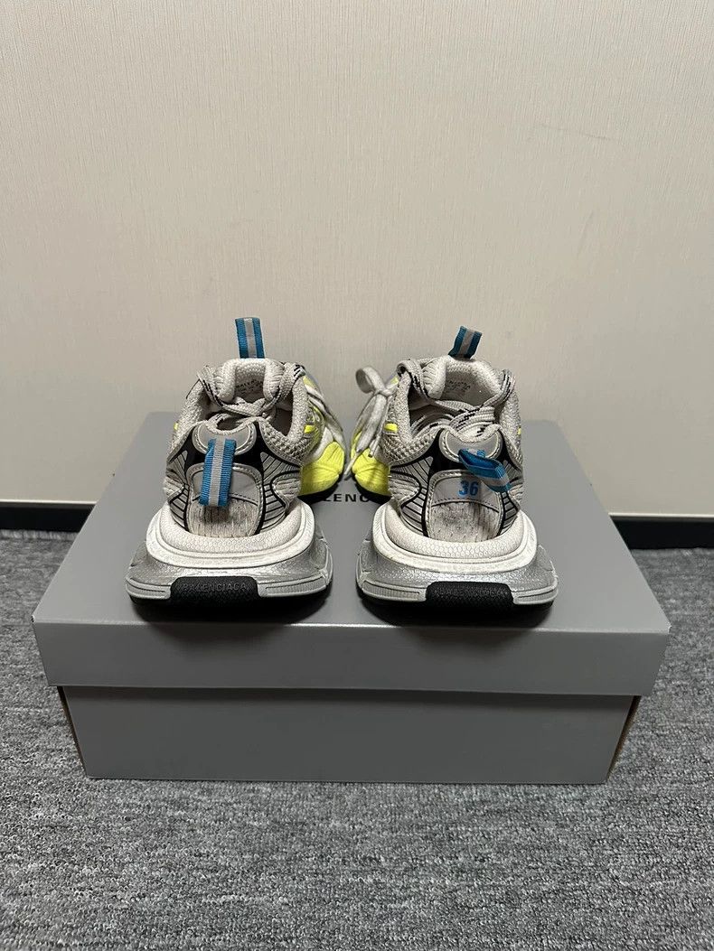 Balenciaga Balenciaga Sneakers in Gray Yellow Blue Color Size US 6 / IT 36 - 3 Thumbnail